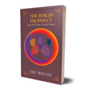 The Biagsi Prophecy search for the crystal shard fantasy book by author DLF Waugh